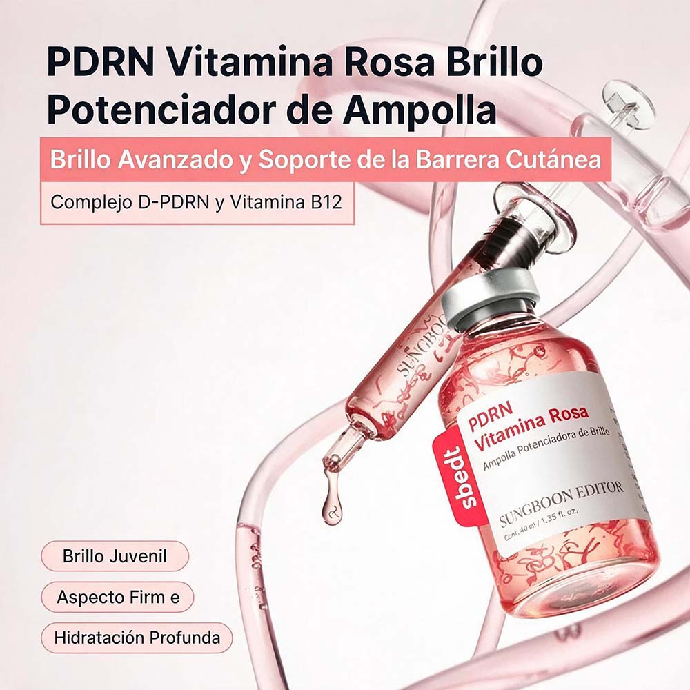 PDRN PINK VITAMIN GLOW BOOSTING AMPOULE (AMPOLLETA FACIAL)